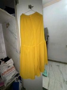 Vibrant Yellow Kurta Set with Embellishments