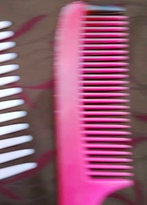 Set of 3 Colorful Hair Combs