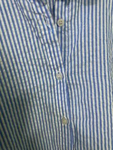 women’s Striped H&amp;M Button-Down Shirt