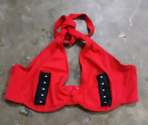 Vibrant Red Bra
