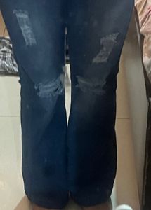 jeans bootcut with tag