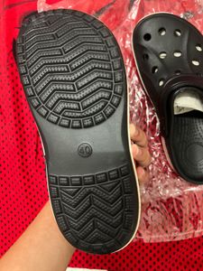 Comfortable Black Clogs - Size 40