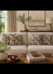 Embroidered Floral Cushion Cover- Set of 2