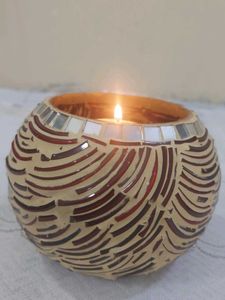 Diwali Gifts - Decorative Mosaic Candle Holder