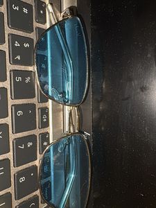 Mac V Stylish Blue Lens Sunglasses