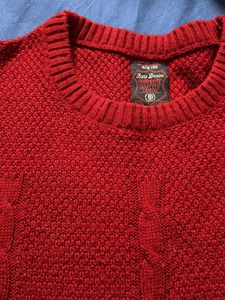 Red sweater