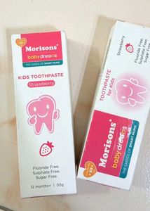 Morisons Baby Dreams Kids Toothpaste