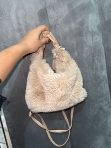 Chic Plush Shoulder Bag
