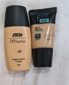 Nykaa & Maybelline Foundation Bundle