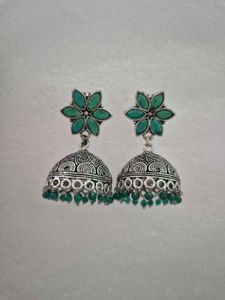 Elegant Jhumka Earrings - Unused