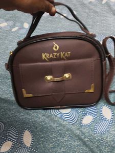 new Krazy Kat Brown Crossbody Bag
