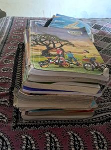 📖 10 Assorted used rough notebooks