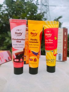 9 Pieces ❤️ Plum Body Lotion Trio Set