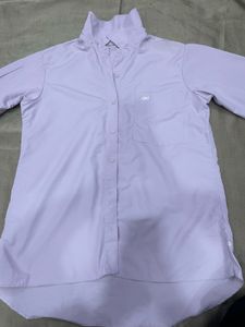 Light Purple Button-Up Shirt