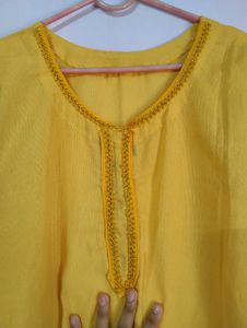 Yellow Beautiful Kurta