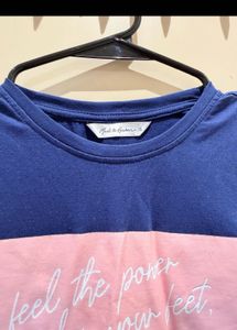 Blue Graphic T-Shirt