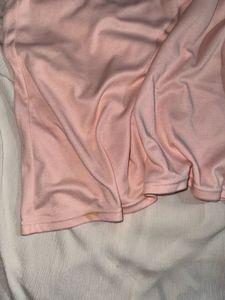 Pink sleeveless camisole