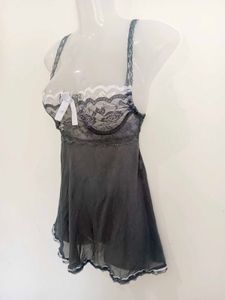 Lace Babydoll Lingerie Set
