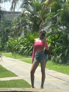 Off-Shoulder Crop Top