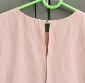 Elegant Pink Tiered Dress