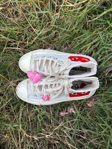 Comme des Garcons Play Converse High Tops