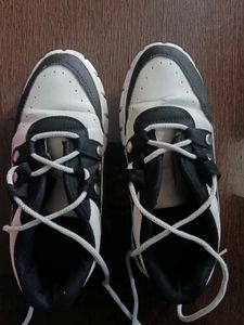 Black &amp; White Sneakers