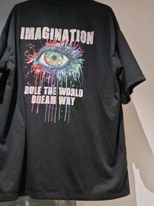 Dream Way oversized Graphic T-Shirt