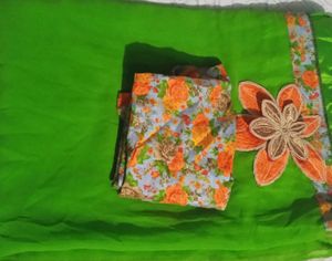 Vintage Floral Print Blouse