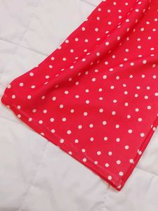 Red Polka Dot Palazzo Pants