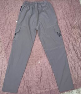 Grey Cargo Pants