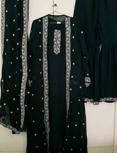 elegant green suit