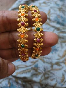 Traditional Indian Bangles with Stones