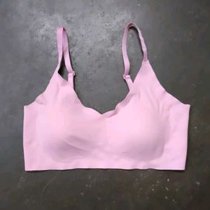 Comfortable Pink Bra