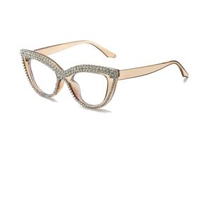 Sparkling Rhinestone Embellished Eyeglasses