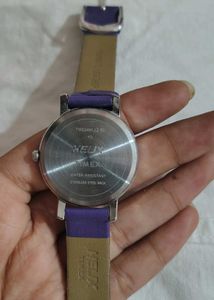 Helix Timex Purple Watch
