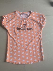 Cute Instagram Polka Dot T-Shirt