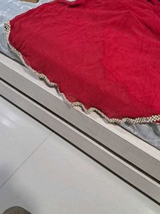 Elegant Red Ethnic Dress