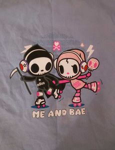 Bonkers corner me and bae baby tee