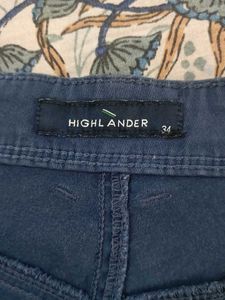 Men's Blue Chino Shorts