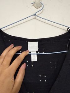 Stylish Black Puff Sleeve Blouse