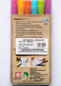 Sakura Koi Colouring Brush Pens - 6 Colors