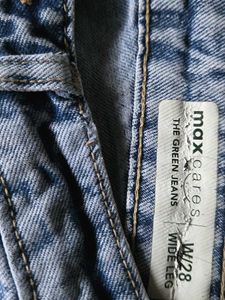 MAX High Waisted Wide Leg Jeans