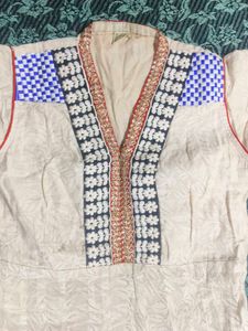 Embroidered Anarkali Dress Set