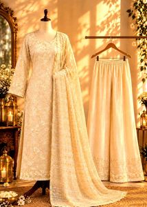 ivory shimmer pakistani suit 😍💫✨