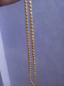 Gold finishing  chain