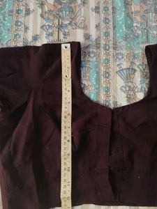 Elegant Maroon Silk Saree