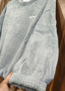 Cozy Blue Fleece Pullover