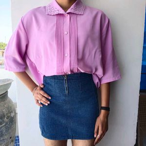 New Vintage Shirt With Designer Collar