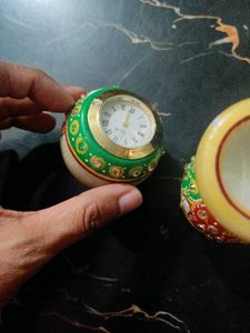 Decorative Marble Table Clock