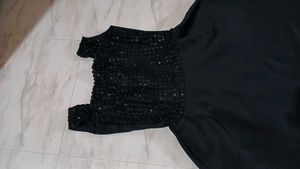 Black Party Wear Gown